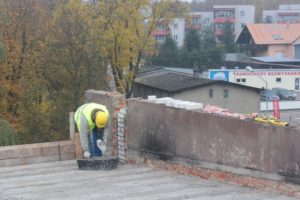 Chojnickie Centrum Kultury - postępy prac - październik 2016