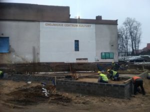 Chojnickie Centrum Kultury - postępy prac - styczeń 2017