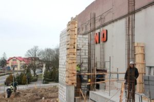 Chojnickie Centrum Kultury – postępy prac – marzec 2017