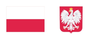 Flaga Polski i Godło Polski