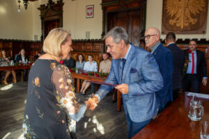 Wręczenie Nagród Burmistrza Miasta Chojnice dla nauczycueli za osiągnięcia dydaktyczne