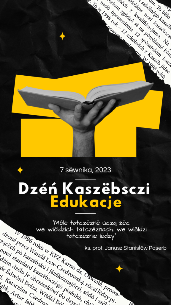 Plakat Dzień Edukacji Kaszubskiej