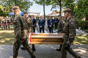 Uroczystości pogrzebowe ofiar z Doliny Śmierci