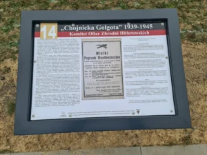 Wystawa w Dolinie Śmierci "Chojnicka Golgota 1939-1945"