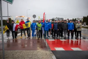 Spontaniczny bieg i przejazd rowerowy po zachodnim obejściu