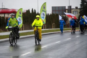 Spontaniczny bieg i przejazd rowerowy po zachodnim obejściu