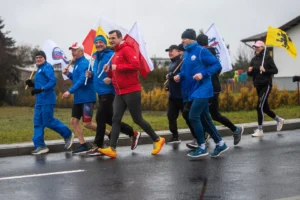 Spontaniczny bieg i przejazd rowerowy po zachodnim obejściu