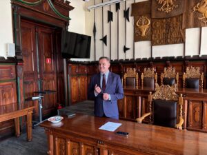 Na zdjęciu Mariusz Paluch prezes Promocji Regionu Chojnickiego