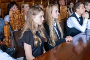 Wręczenie nagród Burmistrza Miasta Chojnice dla najlepszych uczniów