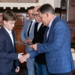 Wręczenie nagród Burmistrza Miasta Chojnice dla najlepszych uczniów