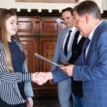 Wręczenie nagród Burmistrza Miasta Chojnice dla najlepszych uczniów