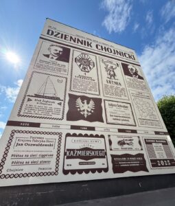Mural przy ul. 31 Stycznia
