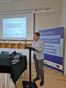 Na zdjęciu Burmistrz Miasta Chojnice Arseniusz Finster