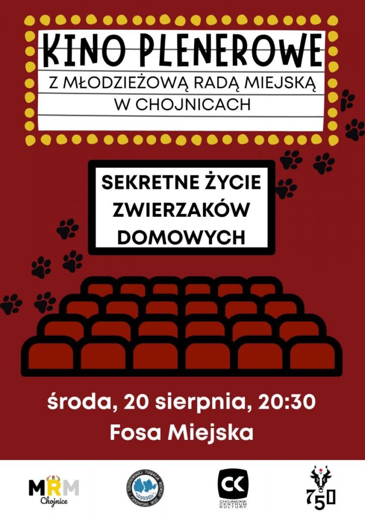 Plakat kina plenerowego 