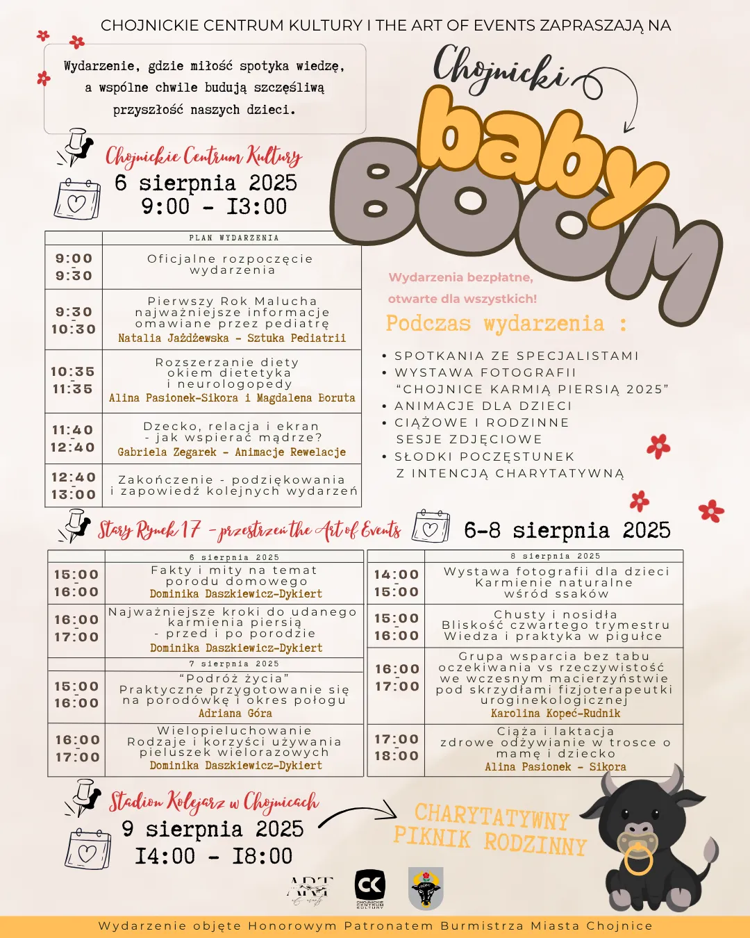 Plakat Chojnicki Baby Boom