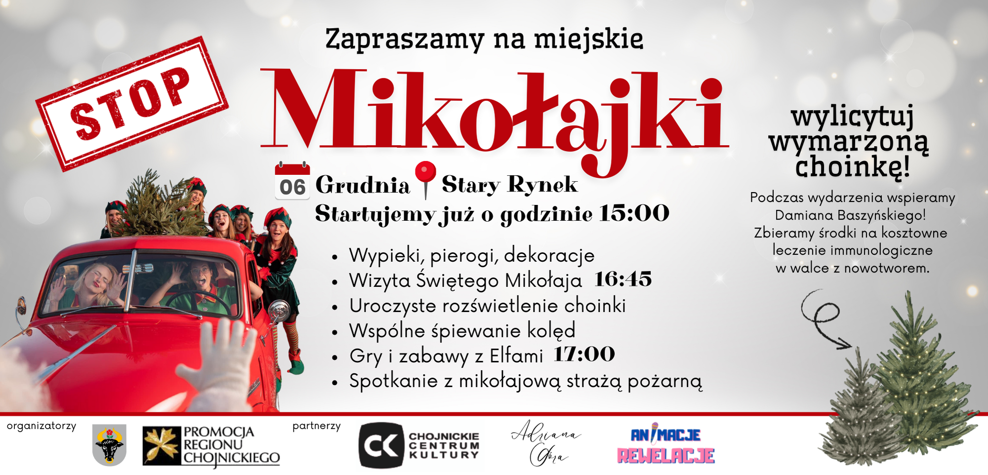 Plakat Miejskie Mikołajki