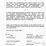 Umowa o partnerstwie w języku niemieckim