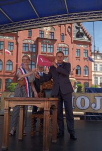 Odnowienie umowy partnerskiej w Chojnicach