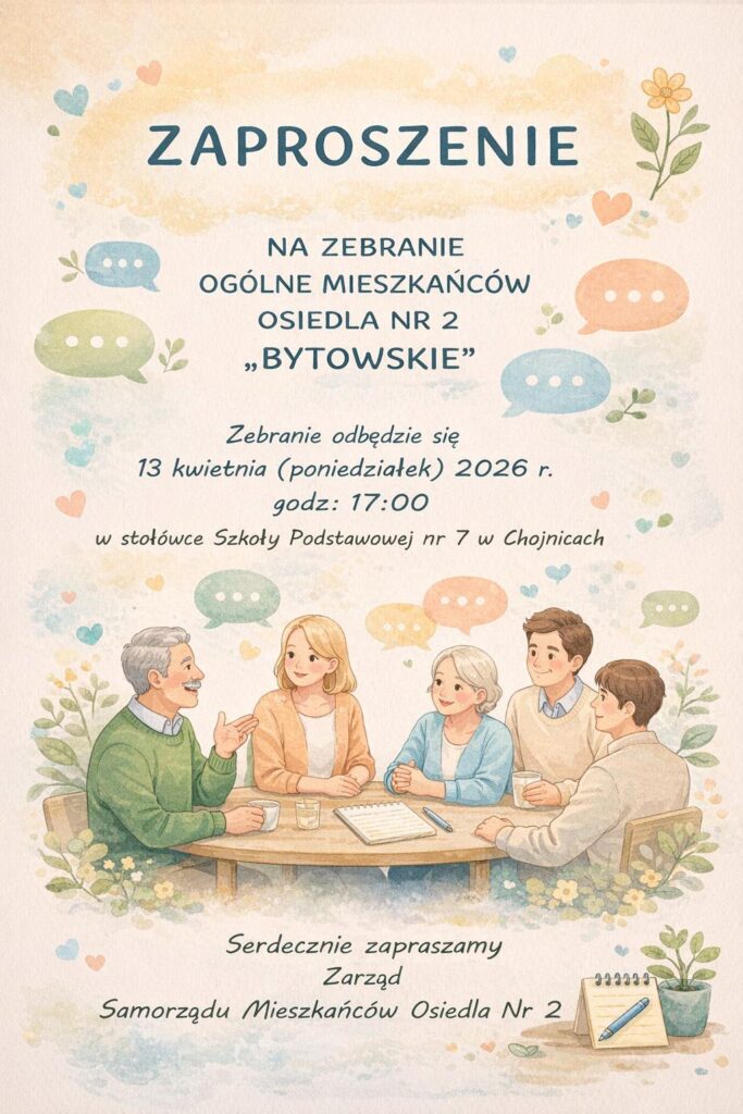 Plakat zebranie SMO nr 2