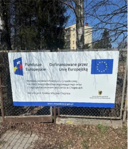 Tablica promocyjna funduszy europejskich