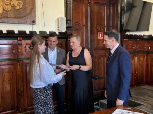 Wręczenie Nagród Burmistrza dla najzdolniejszych uczniów