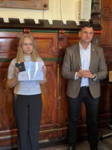Wręczenie Nagród Burmistrza dla najzdolniejszych uczniów