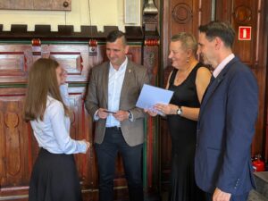 Wręczenie Nagród Burmistrza dla najzdolniejszych uczniów