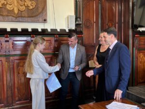 Wręczenie Nagród Burmistrza dla najzdolniejszych uczniów