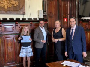 Wręczenie Nagród Burmistrza dla najzdolniejszych uczniów