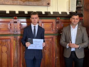 Wręczenie Nagród Burmistrza dla najzdolniejszych uczniów